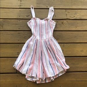 Striped Hollister Stretchy Top Romper